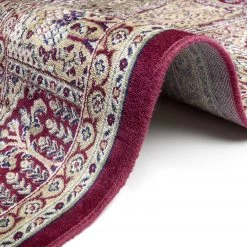 Nouristan Tapis Moud Barash - Viscose - Rouge - 200 x 300 cm -Tapis Soldes Boutique 1000311939 211130 13001100074 DETAILS P000000001000311939