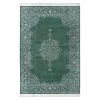 Nouristan Tapis Vintage Medaillion - Viscose / Coton - Vert - 95 x 140 cm -Tapis Soldes Boutique 1000311999 211130 13005000761 IMAGE P000000001000311999