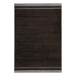 Mint Rugs Tapis épais Aine - Polypropylène - Gris foncé - 200 x 290 cm