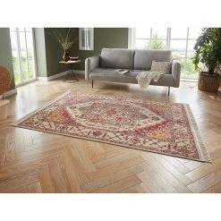 Nouristan Tapis Miran - Polyester recyclé / Coton recyclé / Polypropylène - Multicolore - 80 x 150 cm 8 Nouristan Tapis Miran - Polyester recyclé / Coton recyclé / Polypropylène - Multicolore - 80 x 150 cm -Tapis Soldes Boutique 1000312090 211130 13003000416 MOOD DETAILS P000000001000312090 mood