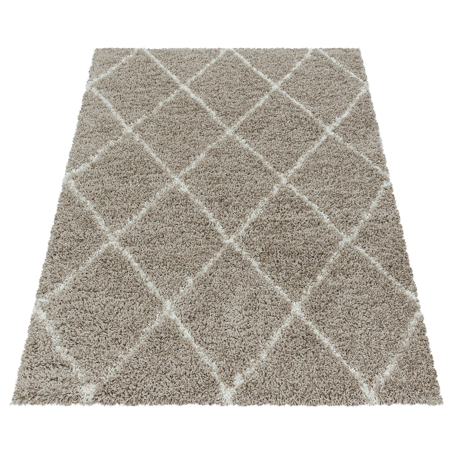 Ayyildiz Tapis épais Kamara I - Polypropylène - Beige - 160 x 230 cm 5 Ayyildiz Tapis épais Kamara I - Polypropylène - Beige - 160 x 230 cm – Image 3