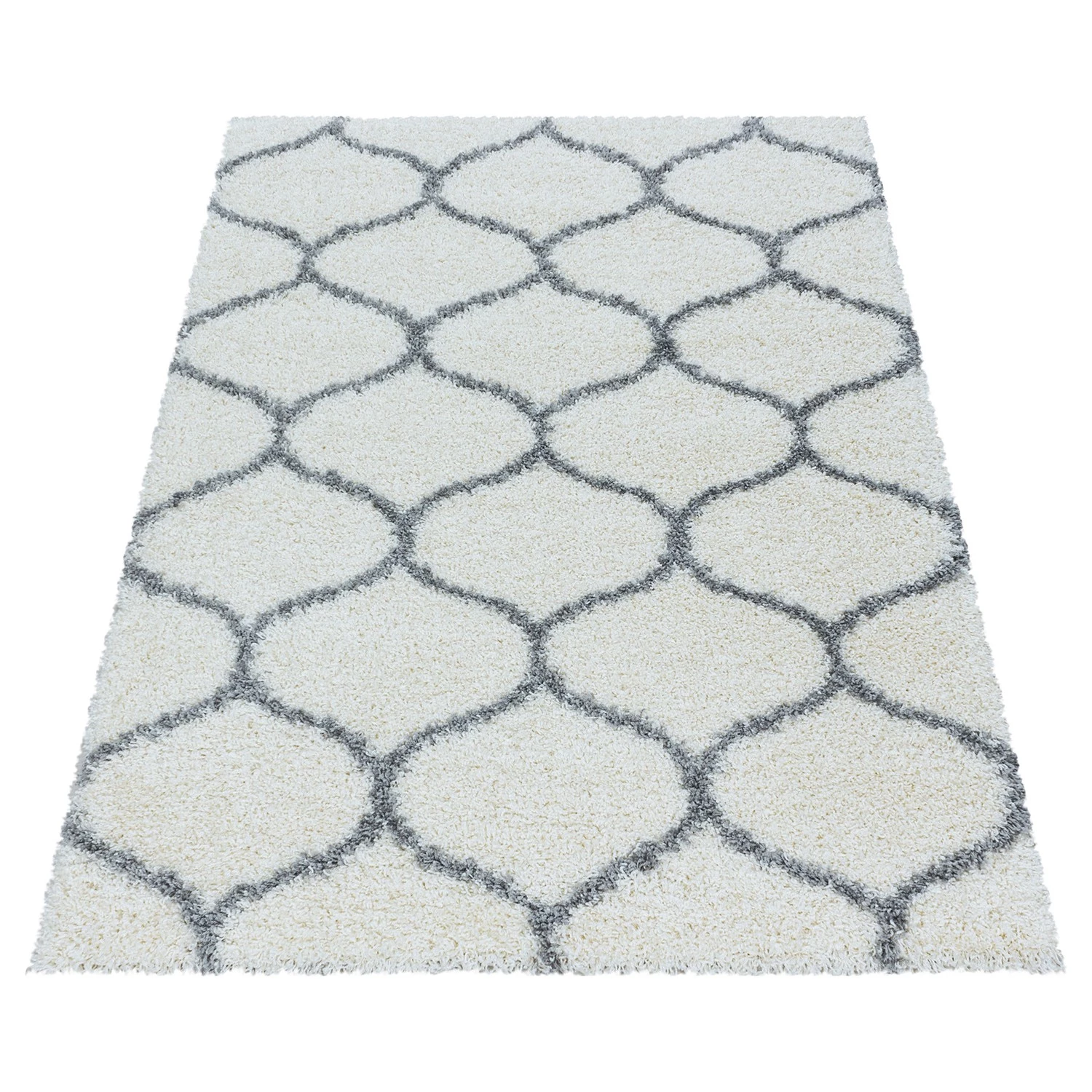 Ayyildiz Tapis épais Lerona I - Polypropylène - Gris - 120 x 170 cm 5 Ayyildiz Tapis épais Lerona I - Polypropylène - Gris - 120 x 170 cm – Image 3