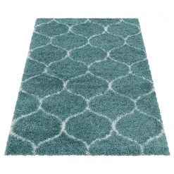 Ayyildiz Tapis épais Lerona - Polypropylène - Turquoise - 140 x 200 cm -Tapis Soldes Boutique 1000314445 220119 08221501936 DETAILS P000000001000314445