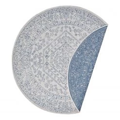 Freundin Home Collection Tapis intérieur / extérieur Minas - Polypropylène - Bleu