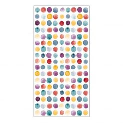 Contento Tapis en vinyle Matteo Watercolour Mix - Vinyle - Multicolore - 70 x 140 cm