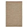 Top Square Tapis en laine Visby - Laine / Coton - Taupe - 200 x 290 cm -Tapis Soldes Boutique 1000316629 220203 1521170010 IMAGE P000000001000316629