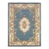 Flair Rugs Tapis en laine Aubusson - Laine - Bleu - 150 x 240 cm -Tapis Soldes Boutique 1000318929 220127 1656550010 IMAGE P000000001000318929