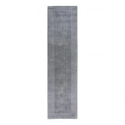 Flair Rugs WollTapis de couloir Siena - Laine - Gris