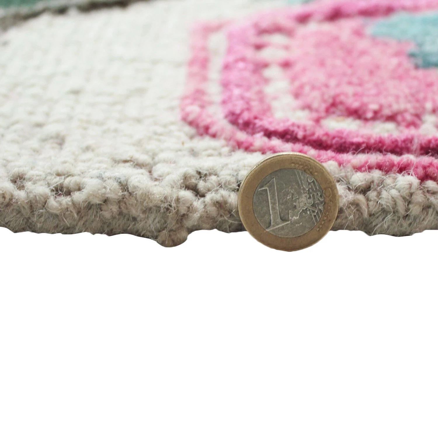 Flair Rugs Tapis en laine Iris - Laine - Rose - 160 x 230 cm 6 Flair Rugs Tapis en laine Iris - Laine - Rose - 160 x 230 cm – Image 4