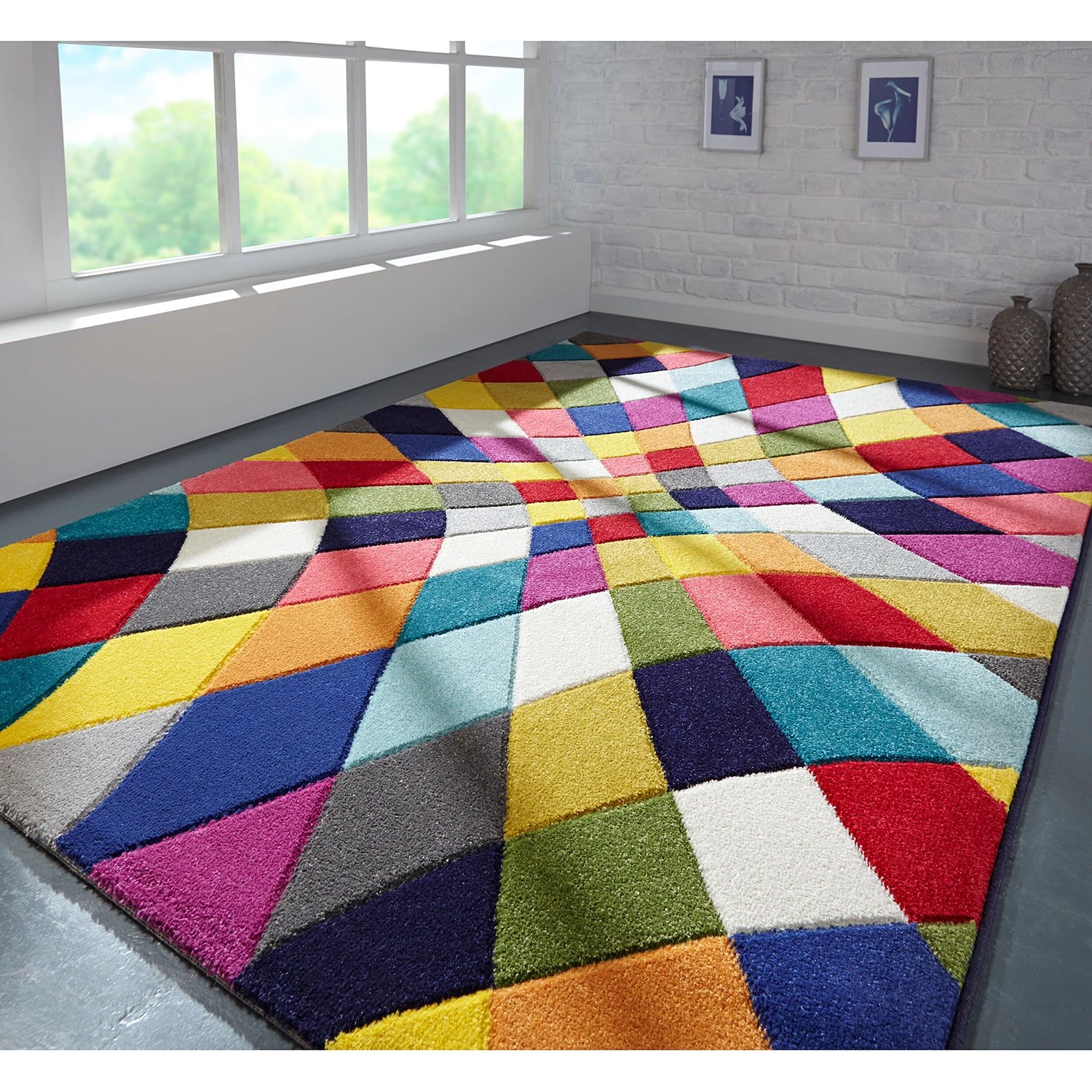 Flair Rugs Tapis Rhumba II - Polypropylène - Multicolore - 160 x 230 cm 4 Flair Rugs Tapis Rhumba II - Polypropylène - Multicolore - 160 x 230 cm – Image 2