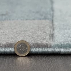 Flair Rugs Tapis Cosmos - Polypropylène - Bleu jean - 160 x 230 cm -Tapis Soldes Boutique 1000318984 220127 165705040 DETAILS P000000001000318984