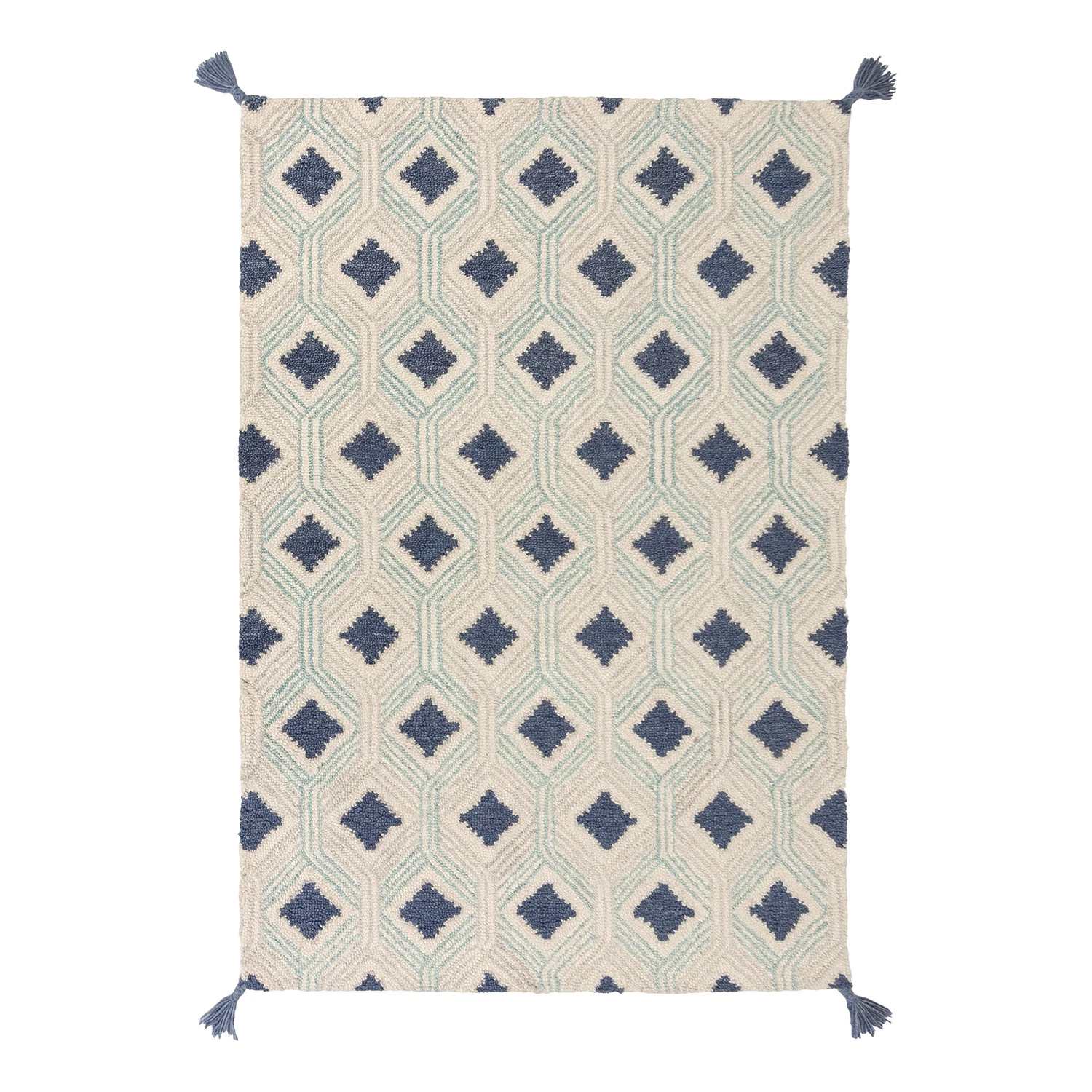 Flair Rugs Tapis en laine Marco - Laine - Bleu - 120 x 170 cm 3 Flair Rugs Tapis en laine Marco - Laine - Bleu - 120 x 170 cm