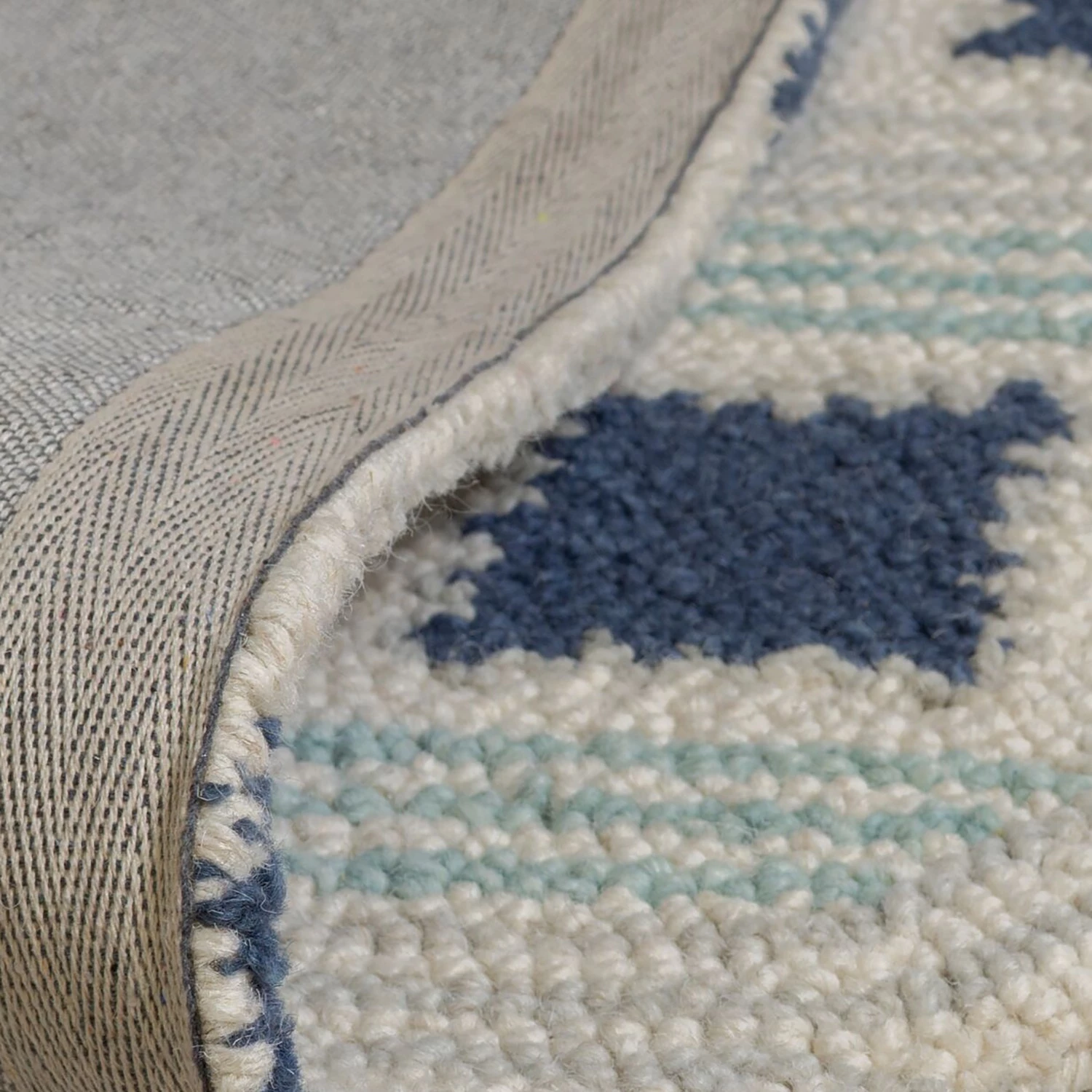 Flair Rugs Tapis en laine Marco - Laine - Bleu - 120 x 170 cm 7 Flair Rugs Tapis en laine Marco - Laine - Bleu - 120 x 170 cm – Image 5