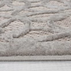 Flair Rugs Tapis de couloir Argento - Polypropylène - Argenté - 66 x 300 cm -Tapis Soldes Boutique 1000318998 220127 165703040 DETAILS P000000001000318998