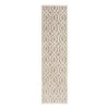 Flair Rugs Tapis de couloir Mondo - Polypropylène - Naturel - 66 x 230 cm