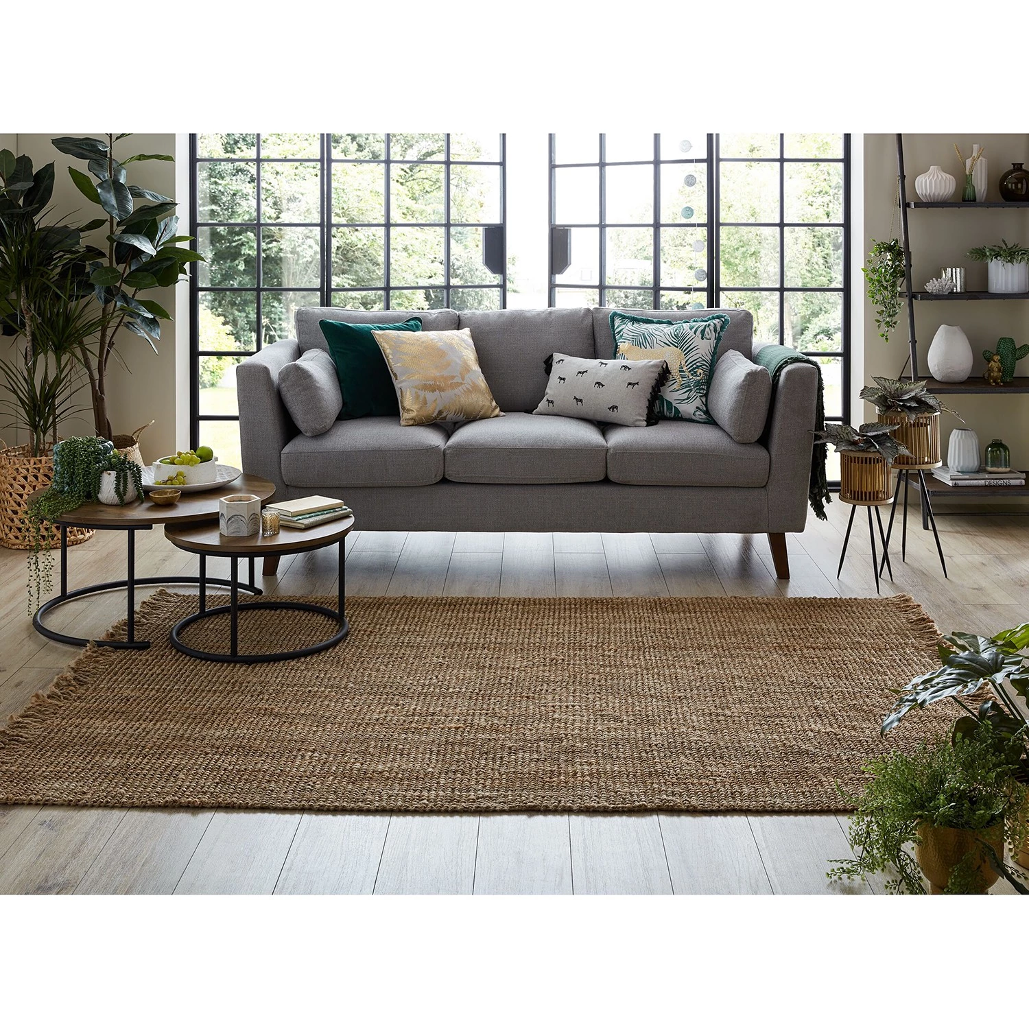 Flair Rugs Tapis Jute Boucle - Jute - Naturel - 200 x 290 cm 6 Flair Rugs Tapis Jute Boucle - Jute - Naturel - 200 x 290 cm – Image 4