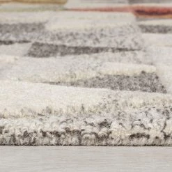 Flair Rugs Tapis en laine Amari - Laine - Naturel / Multicolore - 160 x 230 cm -Tapis Soldes Boutique 1000319090 220127 165714040 DETAILS P000000001000319090