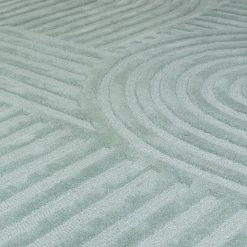 Flair Rugs Tapis en laine Zen Garden - Laine - Turquoise - 160 x 230 cm -Tapis Soldes Boutique 1000319132 220127 1656210031 DETAILS P000000001000319132