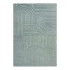 Flair Rugs Tapis en laine Zen Garden - Laine - Turquoise - 160 x 230 cm