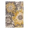 Flair Rugs Tapis Soft Floral - Polyester - Ocre - 120 x 170 cm -Tapis Soldes Boutique 1000319139 220127 1656200010 IMAGE P000000001000319139
