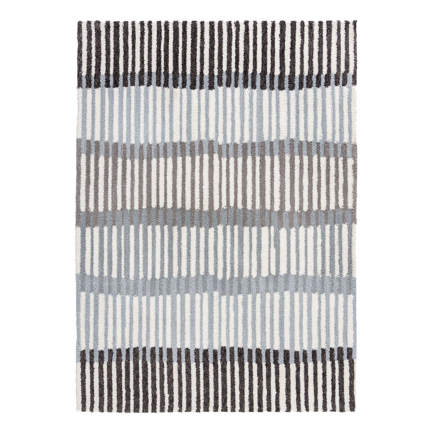 Flair Rugs Tapis Linear Stripe - Polyester - Gris - 120 x 170 cm 3 Flair Rugs Tapis Linear Stripe - Polyester - Gris - 120 x 170 cm