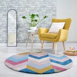 Flair Rugs Tapis Chroma I - Polyester / Multicolore -Tapis Soldes Boutique 1000319191 220127 165720020 MOOD DETAILS P000000001000319191 mood