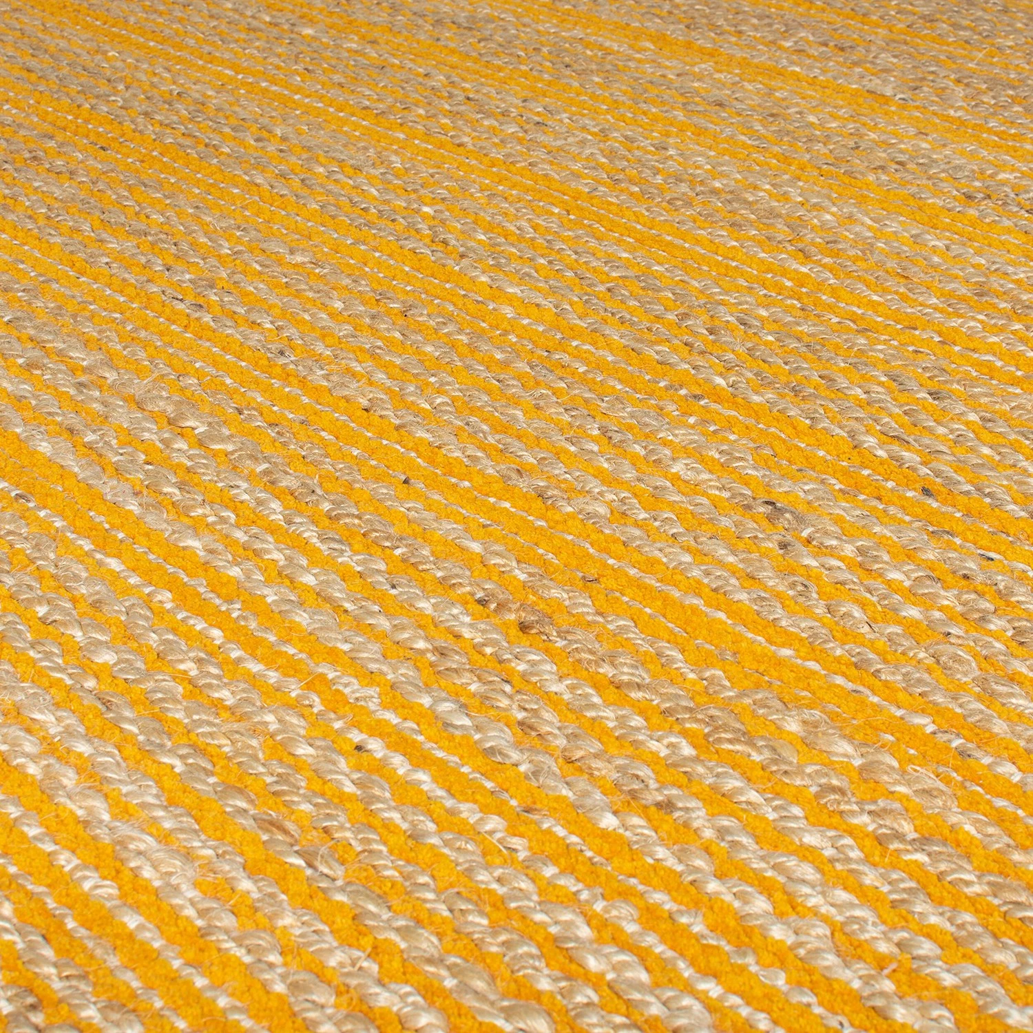 Flair Rugs Tapis de couloir Equinox - Jute - Ocre 5 Flair Rugs Tapis de couloir Equinox - Jute - Ocre – Image 3