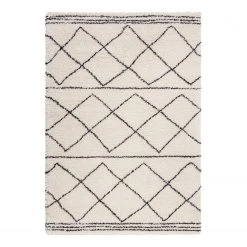 Flair Rugs Tapis Kush Berber - Polypropylène - Crème - 200 x 290 cm
