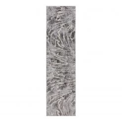 Flair Rugs Tapis de couloir Lyra - Polypropylène - Argenté