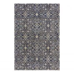 Flair Rugs Tapis Daphne - Polypropylène - Bleu / Multicolore - 120 x 170 cm