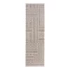 Flair Rugs Tapis de couloir Blocks - Polypropylène - Naturel -Tapis Soldes Boutique 1000319329 220127 165735010 IMAGE P000000001000319329
