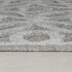 Flair Rugs Tapis Clarissa - Viscose - Argenté - 160 x 230 cm -Tapis Soldes Boutique 1000319331 220127 165732040 DETAILS P000000001000319331