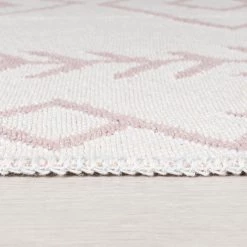 Flair Rugs Tapis Edie - Coton - Rose - 160 x 230 cm -Tapis Soldes Boutique 1000319361 220127 165735040 DETAILS P000000001000319361