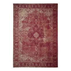 Flair Rugs Tapis Antique - Acrylique - Rouge - 120 x 170 cm