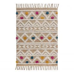 Flair Rugs Tapis Kahima - Coton - Multicolore - 160 x 230 cm