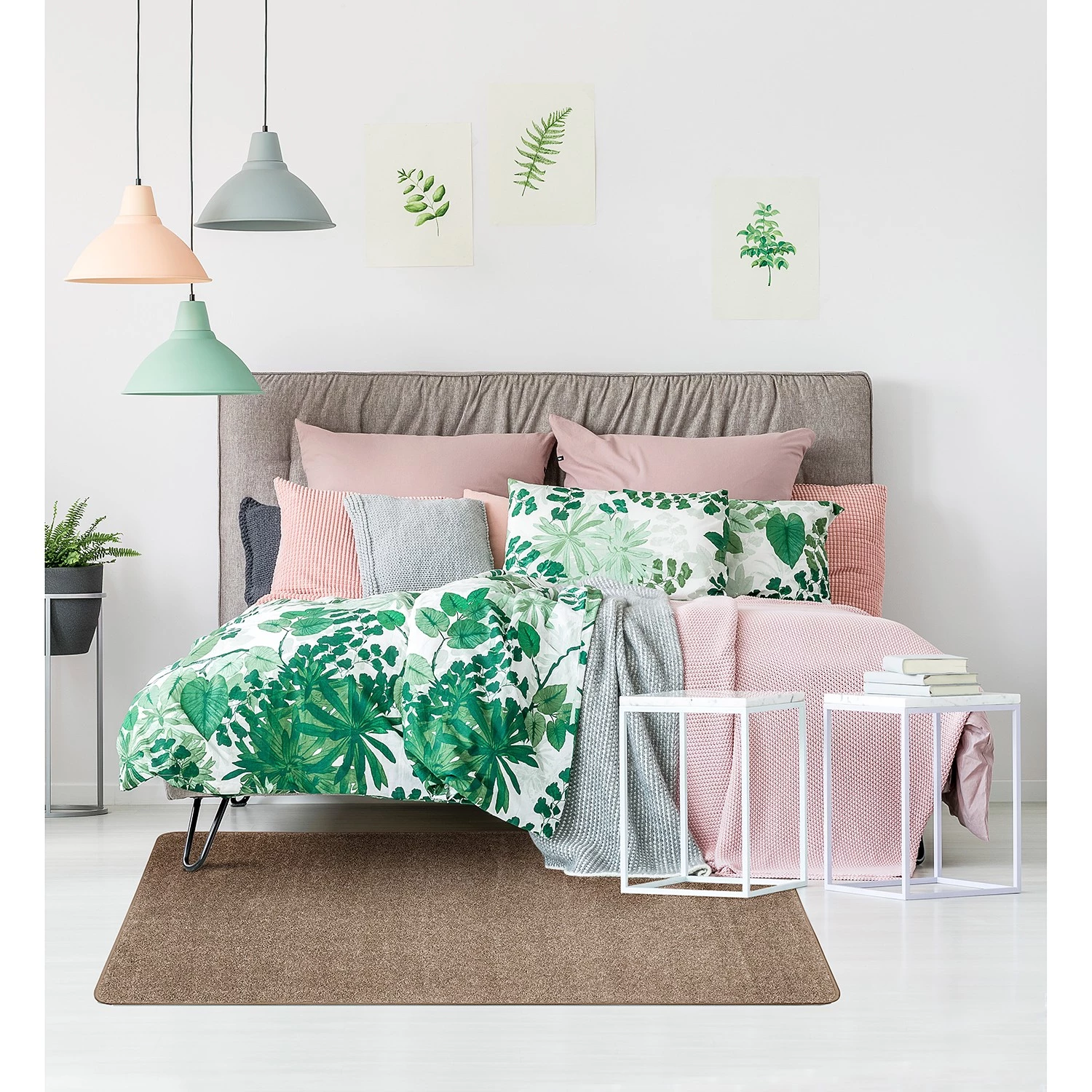 Andiamo Tapis Parla - Polypropylène - Taupe - 57 x 110 cm 4 Andiamo Tapis Parla - Polypropylène - Taupe - 57 x 110 cm – Image 2