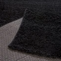 Top Square Tapis Essinza - 100 % polypropylène - Noir -Tapis Soldes Boutique 1000329771 220307 030 DETAILS P000000001000329771