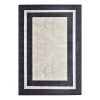 Top Square Tapis Black Frame - Velours / Polyester - Multicolore - 80 x 200 cm -Tapis Soldes Boutique 1000329837 220307 010 IMAGE P000000001000329837