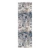 Top Square Tapis de couloir Madox - Polyester - Bleu foncé - 80 x 250 cm -Tapis Soldes Boutique 1000329861 220307 010 IMAGE P000000001000329861