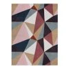 Top Square Tapis Patro - Polyester - Multicolore - 100 x 150 cm -Tapis Soldes Boutique 1000329869 220307 010 IMAGE P000000001000329869
