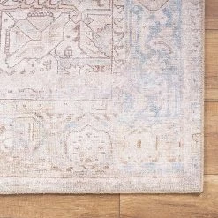 Top Square Tapis Dorian I - Polyester - Beige -Tapis Soldes Boutique 1000329880 220307 040 DETAILS P000000001000329880