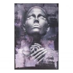 Top Square Tapis Opus I - Polyester - Noir