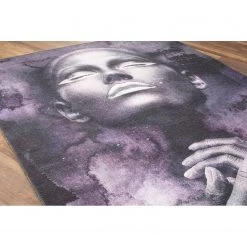 Top Square Tapis Opus I - Polyester - Noir -Tapis Soldes Boutique 1000329887 220307 030 DETAILS P000000001000329887