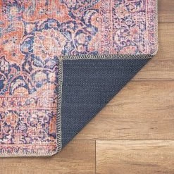 Top Square Tapis Piper - Polyester - Rouge - 140 x 190 cm -Tapis Soldes Boutique 1000329888 220307 050 DETAILS P000000001000329888