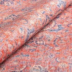 Top Square Tapis Piper - Polyester - Rouge - 140 x 190 cm -Tapis Soldes Boutique 1000329888 220307 060 DETAILS P000000001000329888