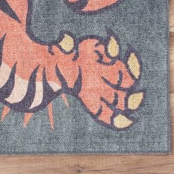 Top Square Tapis Opus II - Polyester - Vert -Tapis Soldes Boutique 1000329890 220307 032 DETAILS P000000001000329890