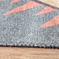 Top Square Tapis Opus II - Polyester - Vert -Tapis Soldes Boutique 1000329890 220307 034 DETAILS P000000001000329890