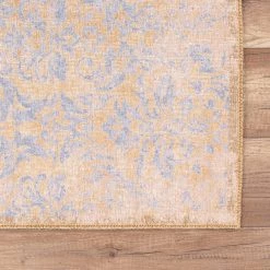 Top Square Tapis Puan - Polyester - Jaune - 230 x 330 cm -Tapis Soldes Boutique 1000329892 220307 040 DETAILS P000000001000329892