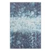 Top Square Tapis Ada I - Polyester - Bleu -Tapis Soldes Boutique 1000329896 220307 010 IMAGE P000000001000329896