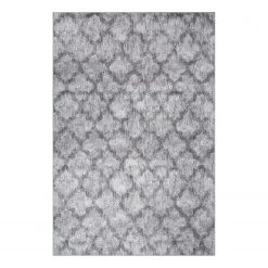 Top Square Tapis Dorian III - Polyester - Gris
